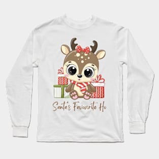 Santa's farourite Ho Long Sleeve T-Shirt